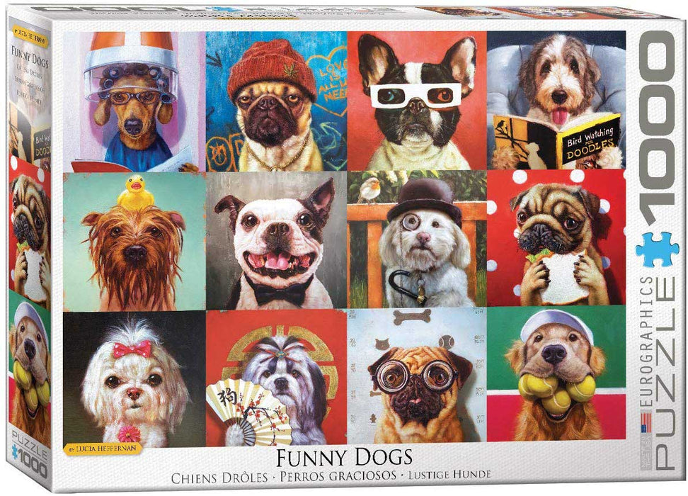 Eurographics 1000 Piece Puzzle - Funny Dogs