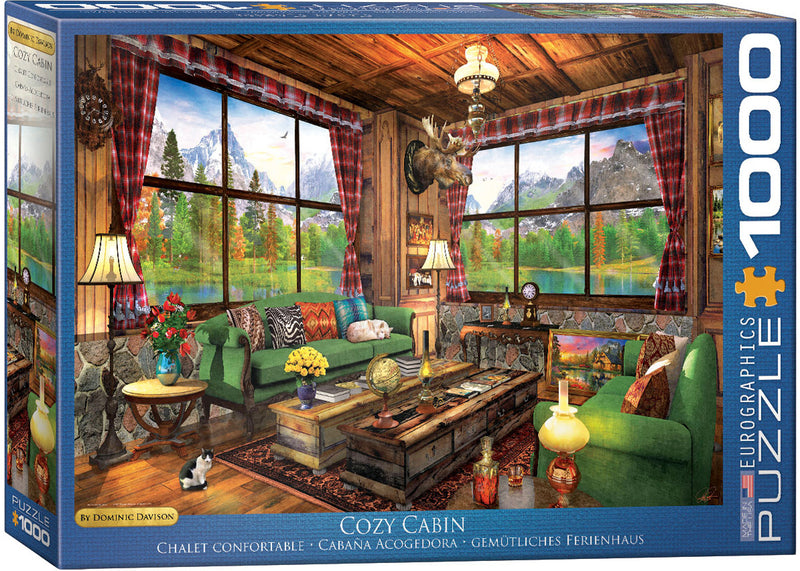 Eurographics 1000 Piece Puzzle - Cozy Cabin