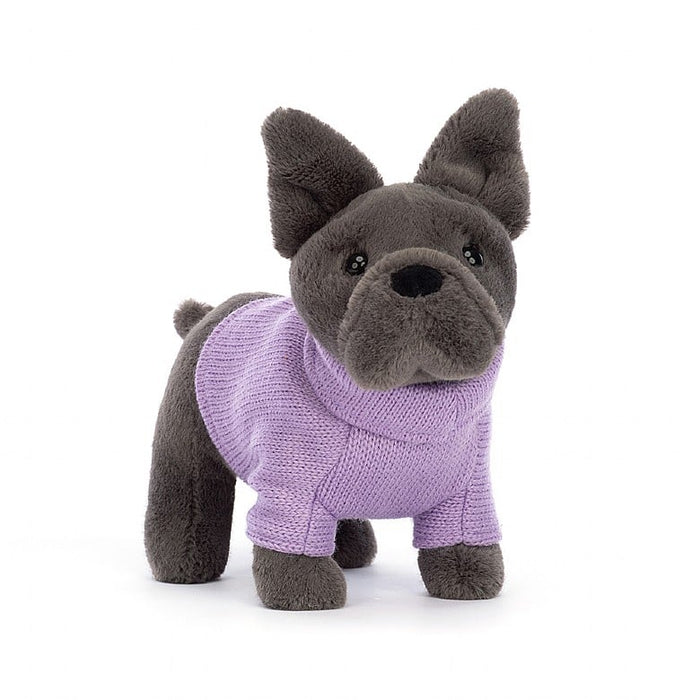 Jellycat Purple Sweater French Bulldog