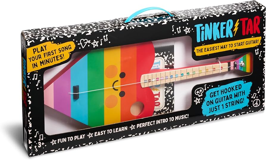 Tinkertar Rainbow Heart Guitar