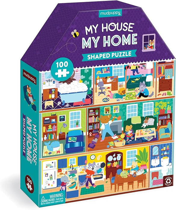 My House My Home 100pc Shaped Puzzle