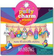 Craft-tastic DIY Puffy Charm Bracelet - Various Styles