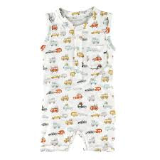 Loulou Lollipop Short Romper - Camper Vans - Various Sizes