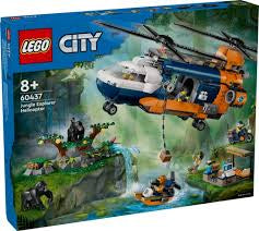 Lego City Jungle Explorer Helicopter at Base Camp 60437