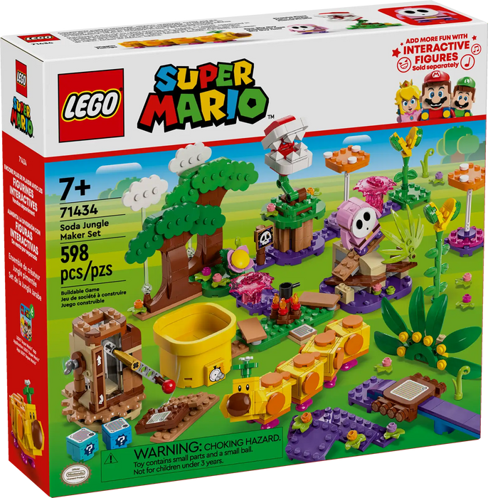 Lego Super Mario Soda Jungle Maker Set 71434