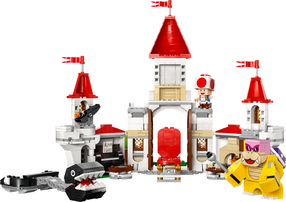 Lego Super Mario Battle with Roy at Peach's Castle 71435