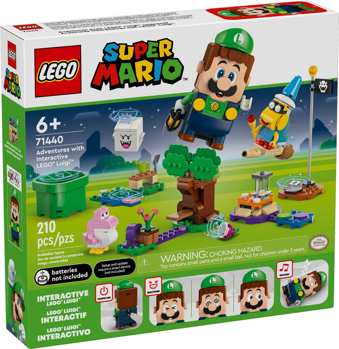 Lego Super Mario Adventures with Interactive LEGO® Luigi 71440