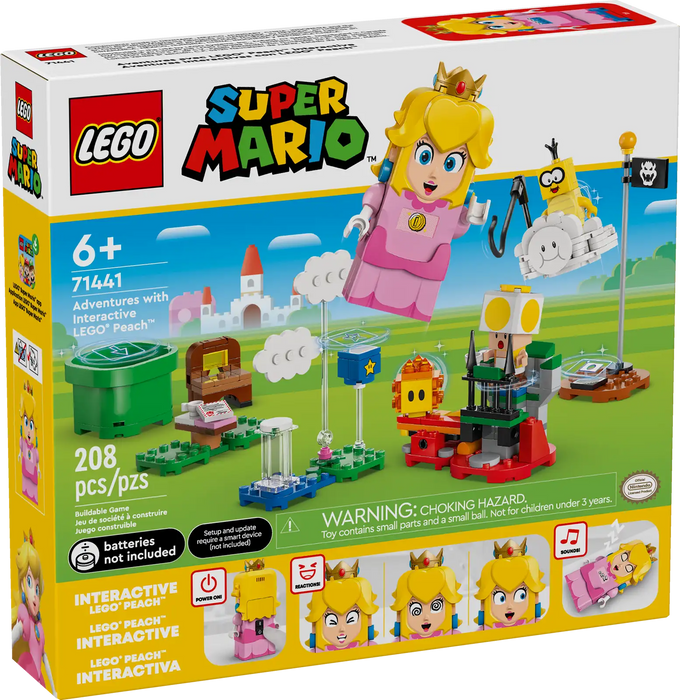 Lego Super Mario Adventures with Interactive LEGO® Peach 71441