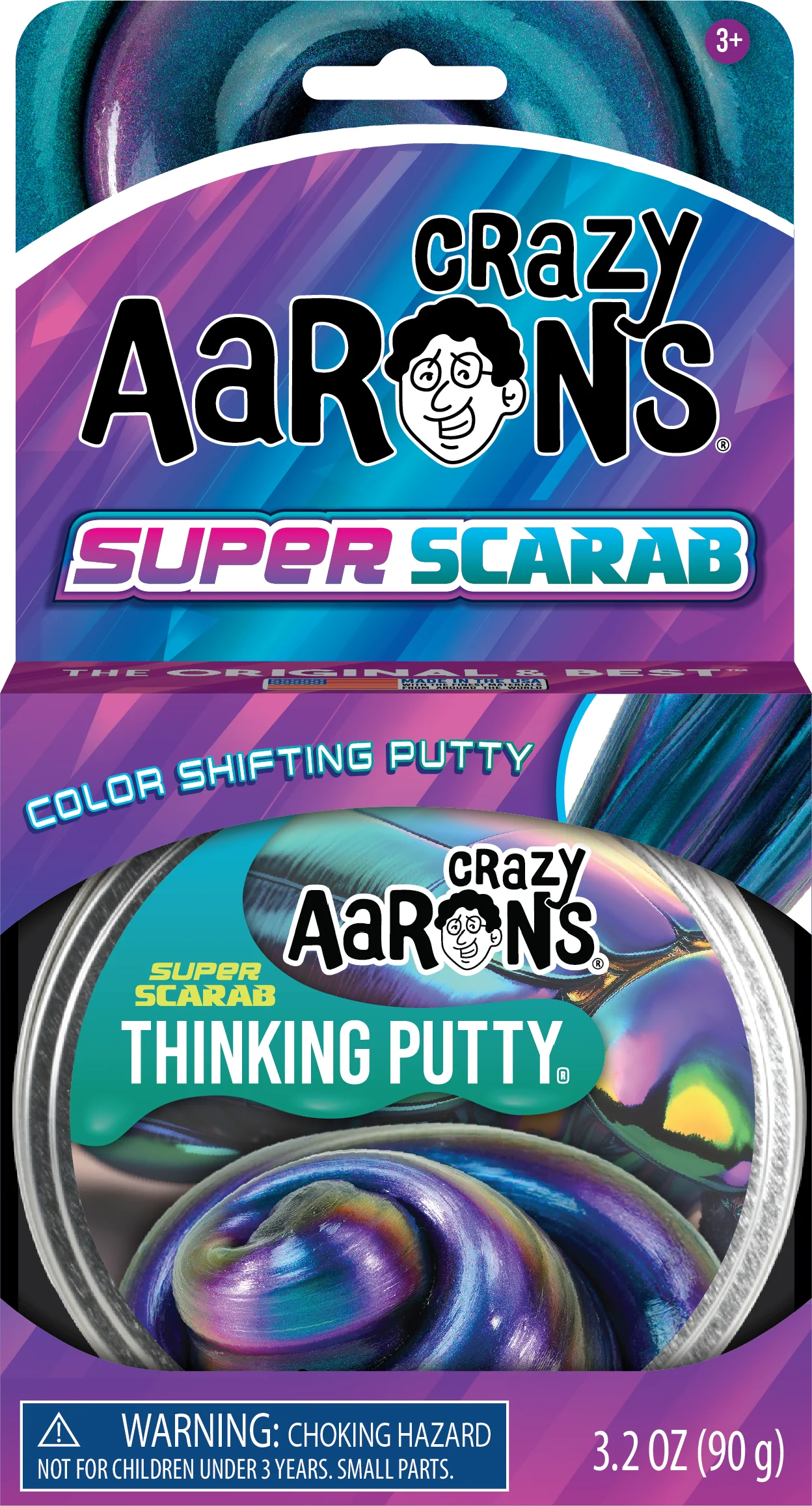 Crazy Aaron's Thinking Putty Colour Shifting - Super Scarab