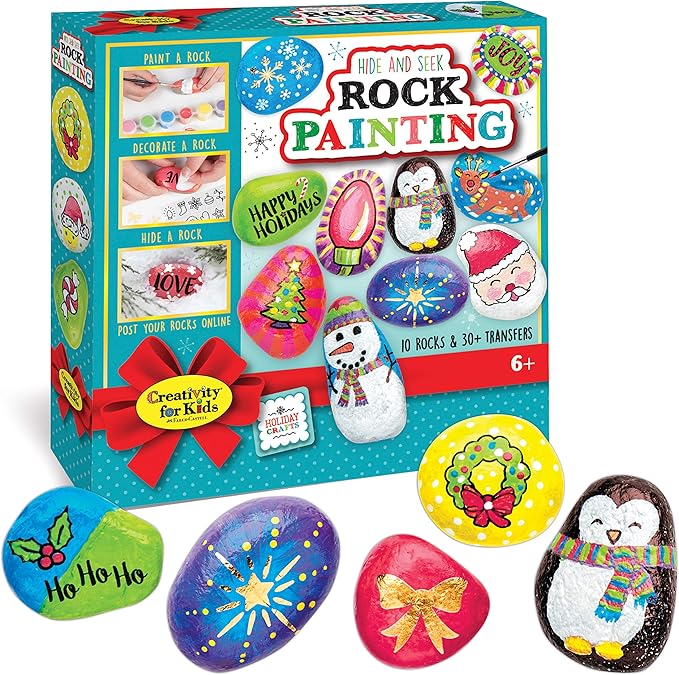 Creativity for Kids Holiday Hide & Seek Painting Kit