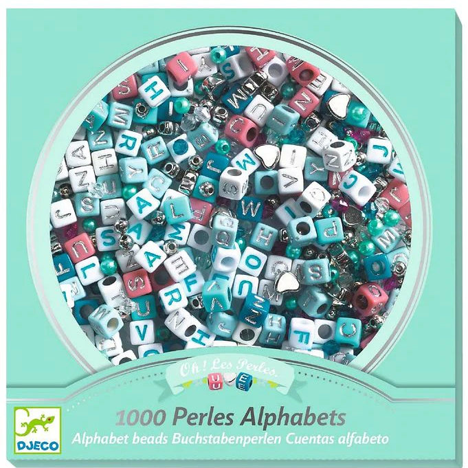 Djeco Alphabet Beads Silver