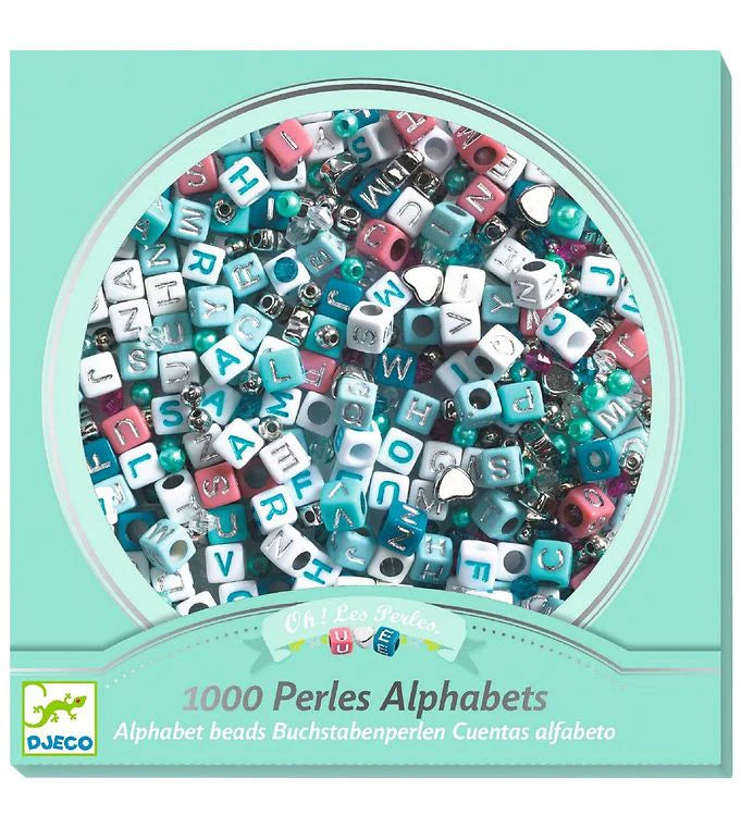 Djeco Alphabet Beads Silver