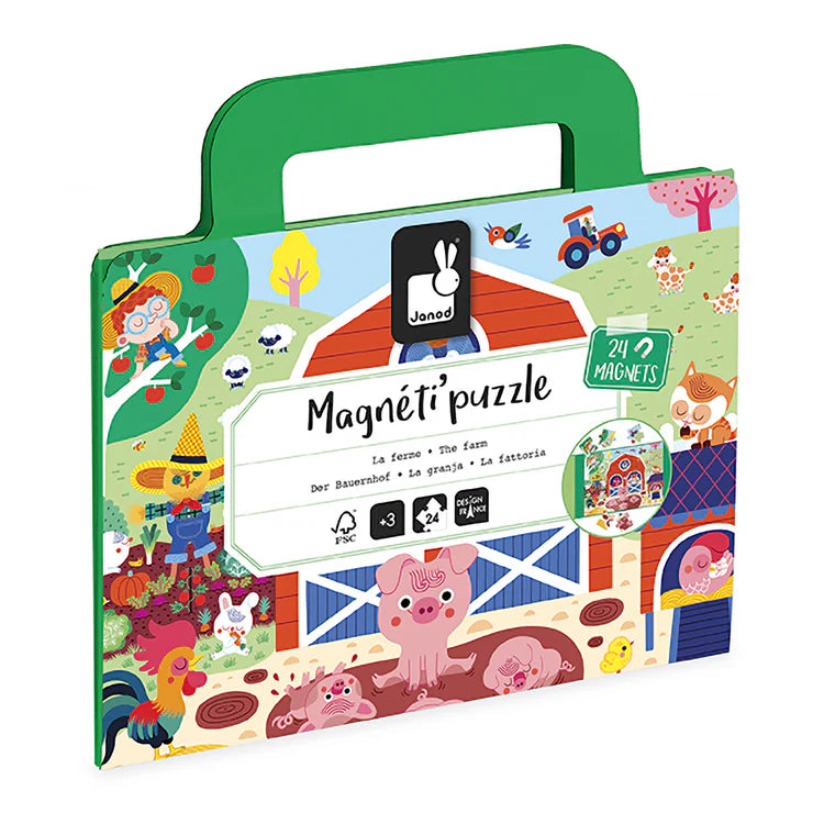 Magneti'Puzzles 24 Pieces - Farm