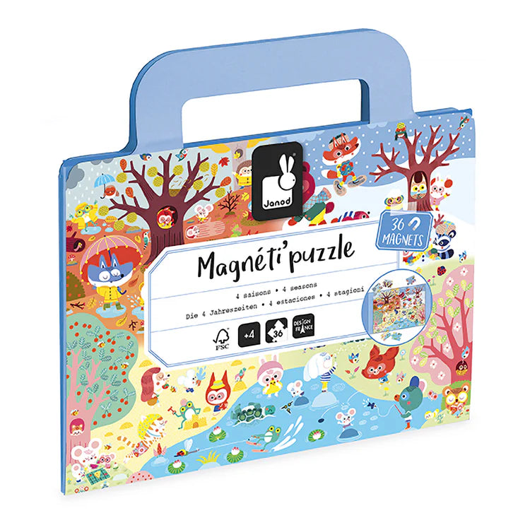 Magneti'Puzzles 36 Pieces - 4 Seasons