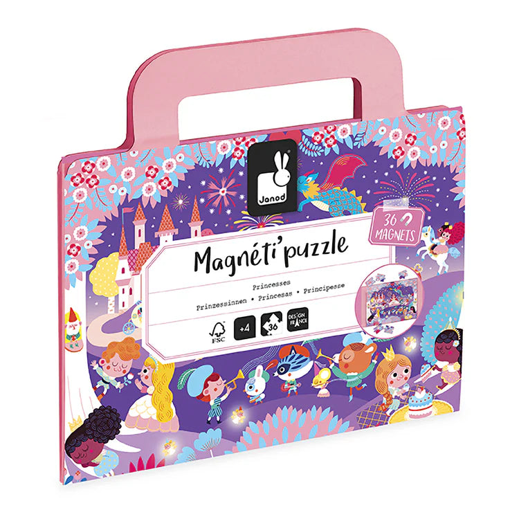 Magneti'Puzzles 36 Pieces - Princesses