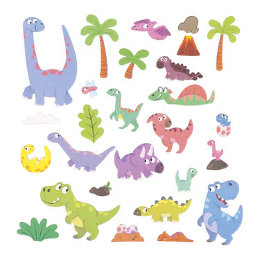 Magneti'Stories 30 Pieces - Dinosaurs