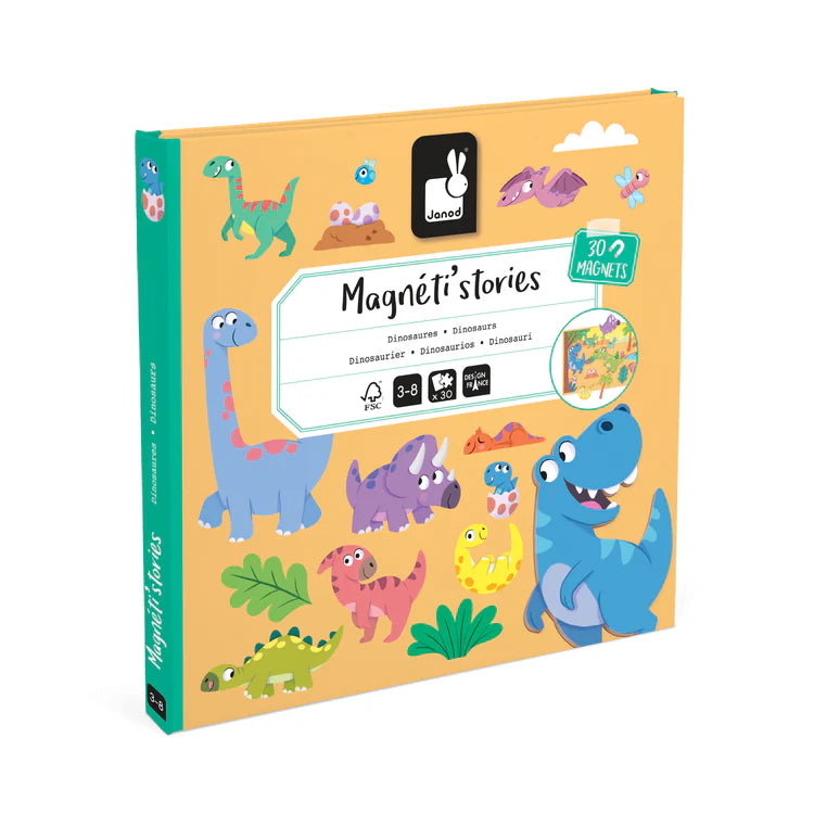 Magneti'Stories 30 Pieces - Dinosaurs