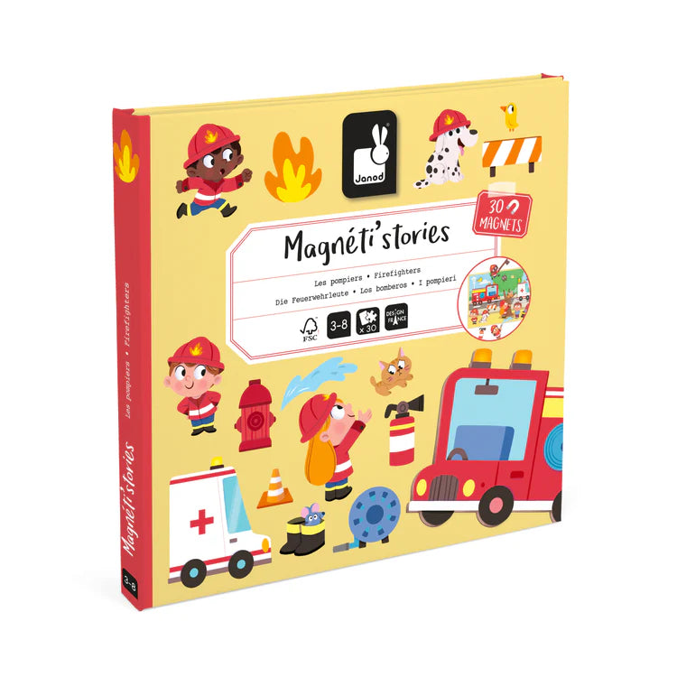 Magneti'Stories 30 Pieces - Firefighters