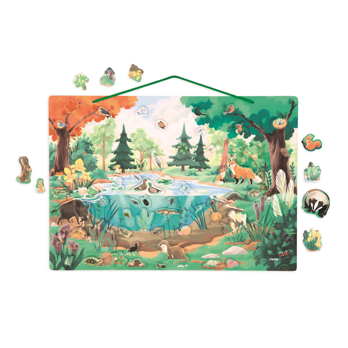 Janod Magnetic Picture Board - The Forest