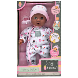 Tiny Tears Teeny Baby Doll Style 2 - 30cm