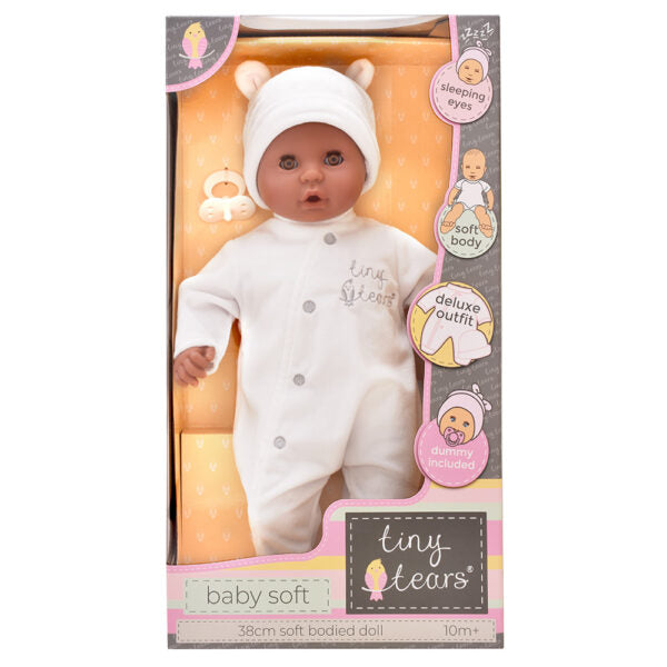 Tiny Tears Baby Soft Doll Style 2 - 38cm
