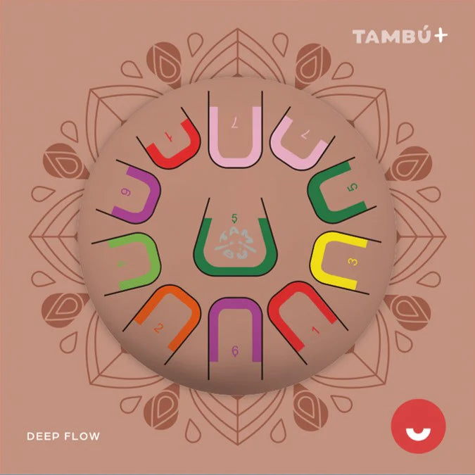 10" Tambu Tongue Drum 11 Tones - Deep Flow
