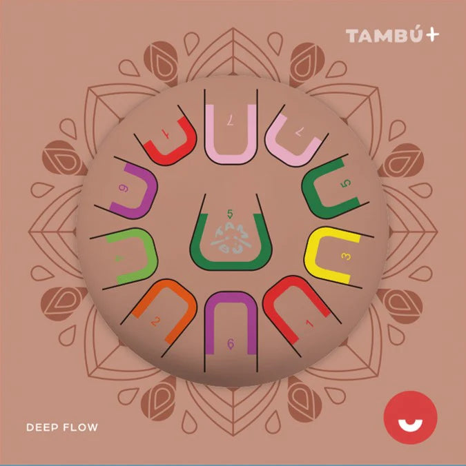 10" Tambu Tongue Drum 11 Tones - Deep Flow