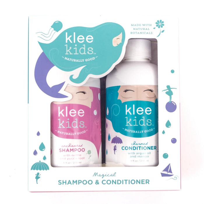 Klee Kids Natural Enchanted Shampoo and Conditioner Set