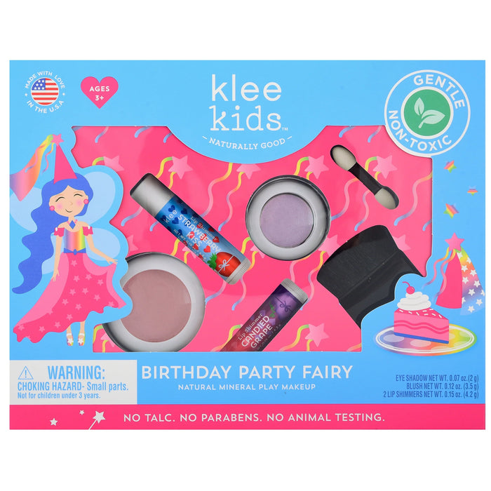 Klee Kids Natural Play Makeup Set - Birthday Party Fairy