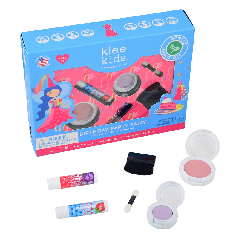 Klee Kids Natural Play Makeup Set - Birthday Party Fairy