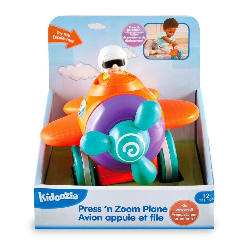 Kidoozie Press 'n Zoom Plane