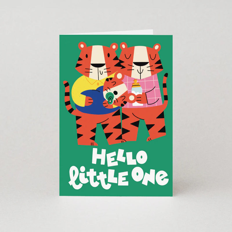 New Baby Card Hello Little One