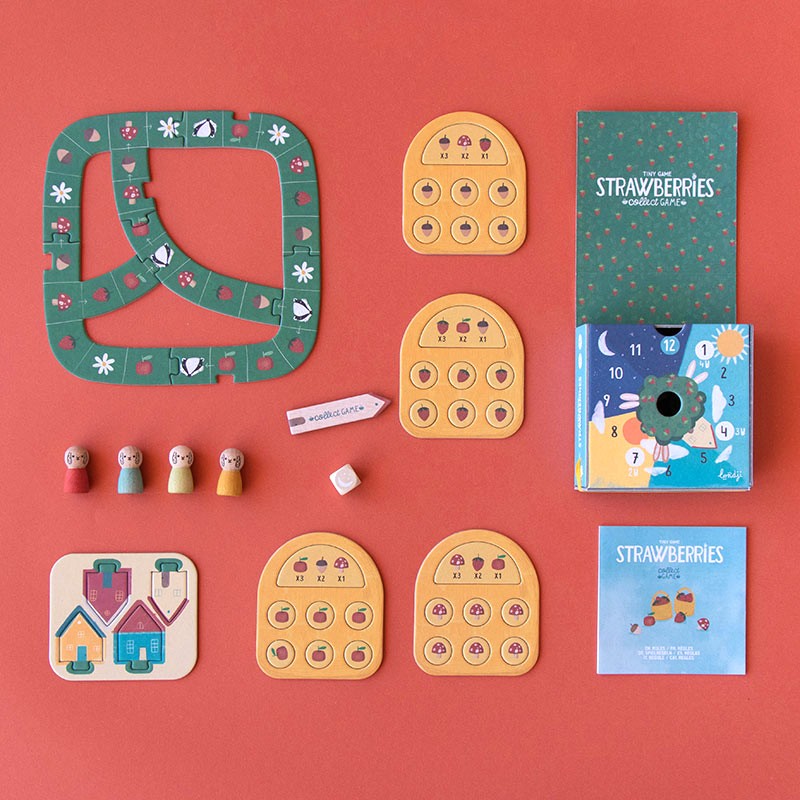 Londji Tiny Game - Strawberries