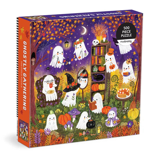 Galison 500 Piece Puzzle - Ghostly Gathering
