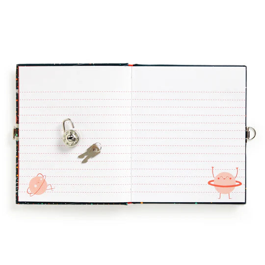 Solar System Locked Diary