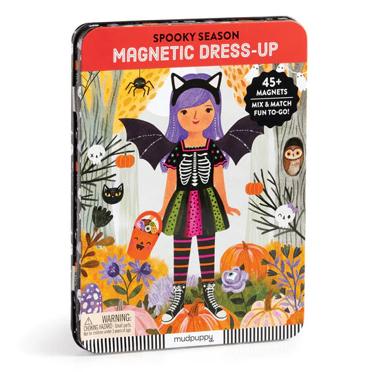 Mudpuppy Spooky Season Magnetic Dress Up