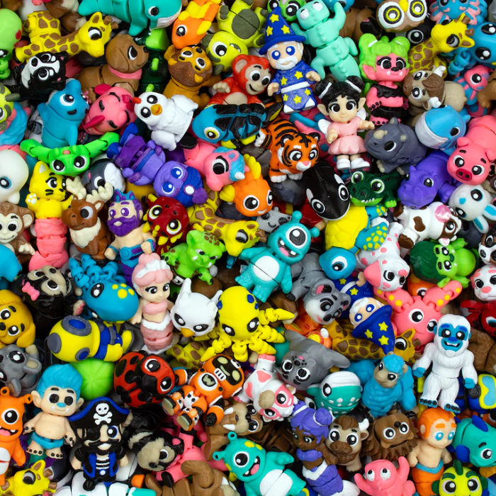 Wigglitz Loose Piece Bag of 10 - Various Styles