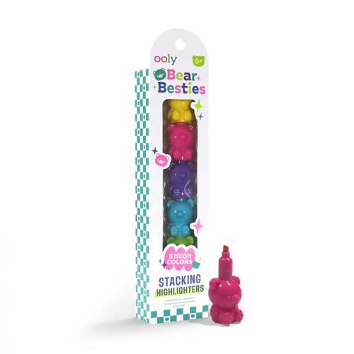 ooly Bear Besties: Stacking Highlighters