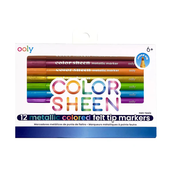 ooly Colour Sheen Metallic Markers