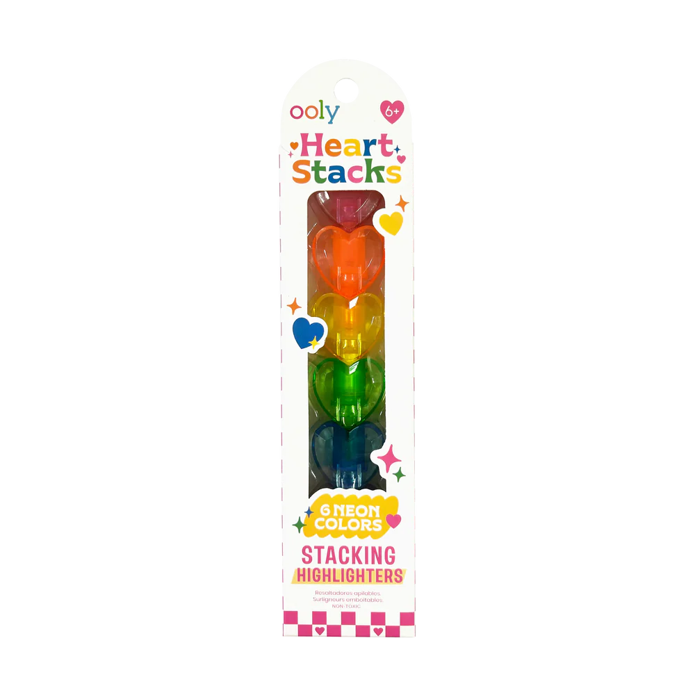 ooly Heart Stacks: Stacking Highlighters