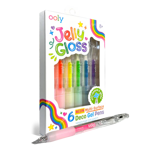ooly Jelly Gloss Neon Multi-Surface Deco Gel Pens