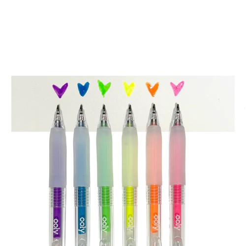 ooly Jelly Gloss Neon Multi-Surface Deco Gel Pens