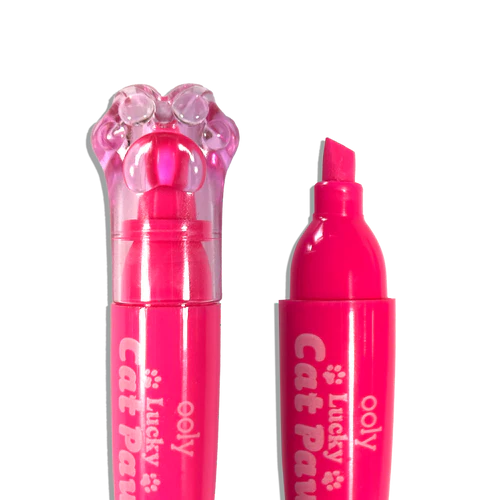 ooly Lucky Cat Paw: Scented Neon Highlighters - Set of 6