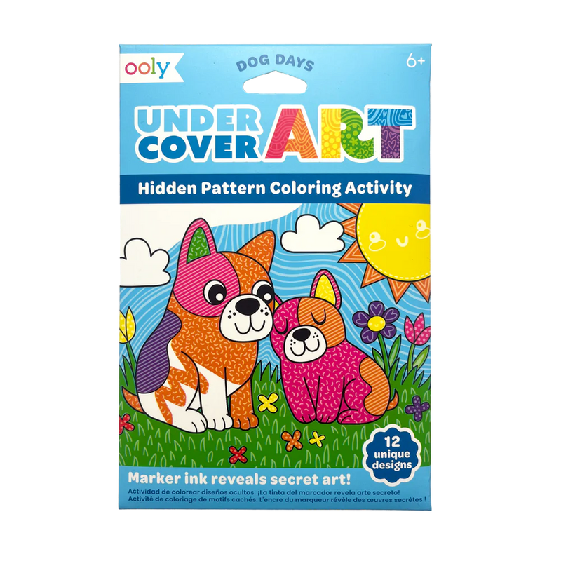 ooly Undercover Art Hidden Patterns Colouring Activity - Various Styles