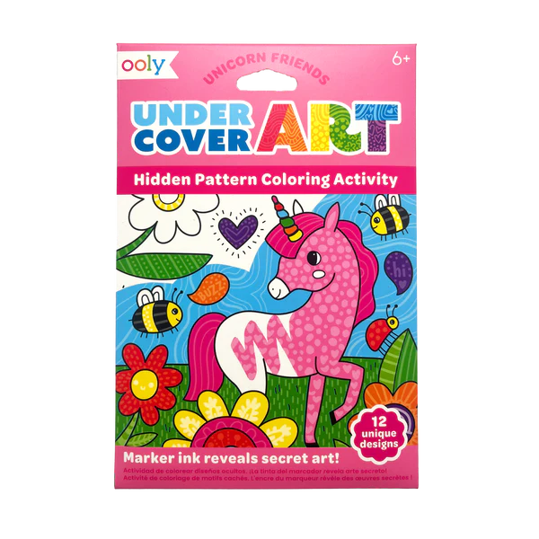 ooly Undercover Art Hidden Patterns Colouring Activity - Various Styles