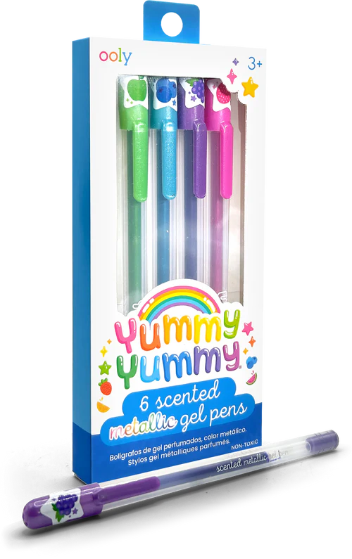 ooly Yummy Yummy Scented Gel Pens - Metallic