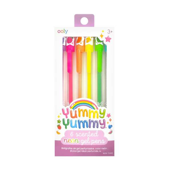 ooly Yummy Yummy Scented Gel Pens - Neon