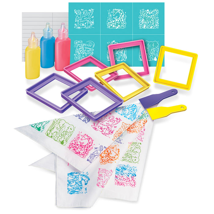 Kidz Maker Easy-To-Do Fabric Screen Printing