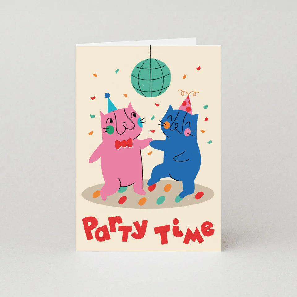 Birthday Card Party Time