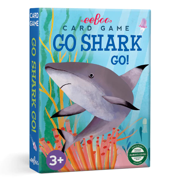 eeBoo Go Shark Playing Cards